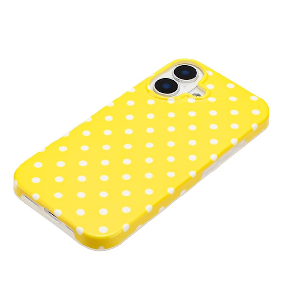 Mobilskal till iPhone 17 Dot Design Imd Tpu - Gul Gul