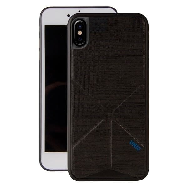 UNIQ Transforma Ligne skal iPhone X/Xs korp Svart Svart