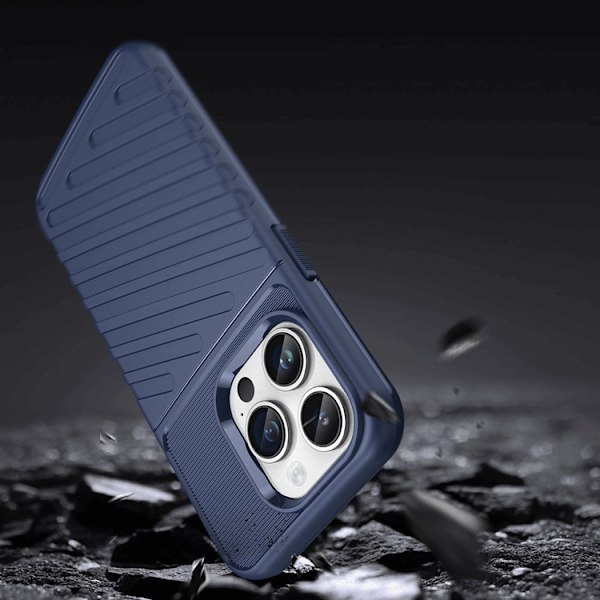 iPhone 15 Pro Max Mobilskal Thunder Armored - Blå