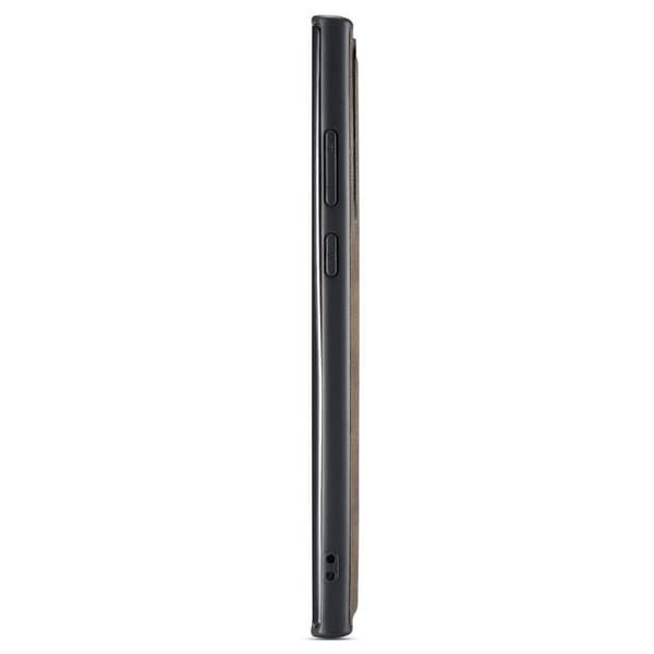 DG.MING Mobilskal till Samsung Galaxy S24 Ultra Läder+PC+TPU Brun