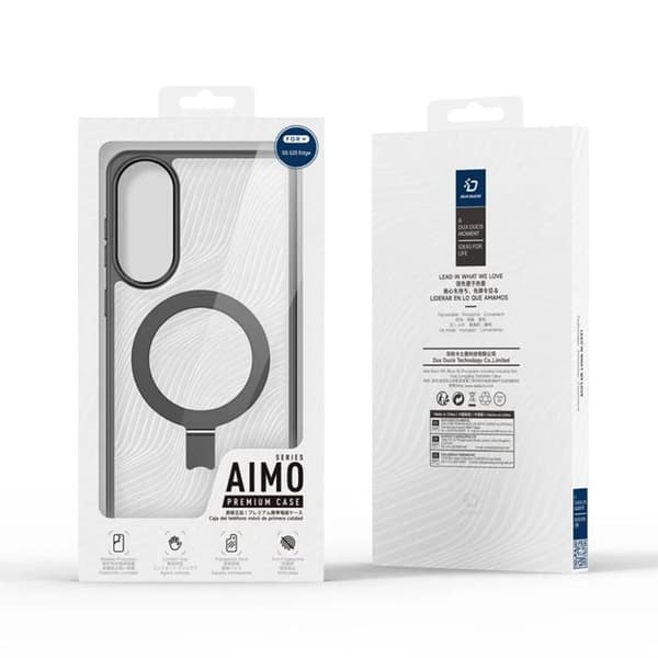 Dux Ducis Telefontaske til Galaxy S25 Edge Magsafe Aimo - Sort Svart