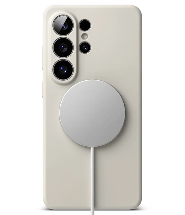 Ringke Mobilskal För Galaxy S26 Ultra Magsafe Silikon - Stone Beige