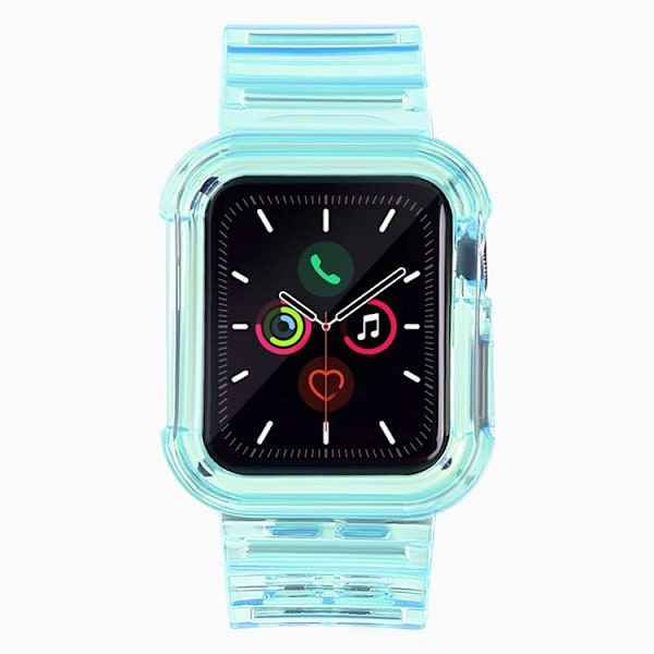 Armband kompatibelt med Apple Watch 6 / 5 / 4 / SE 40mm - Blå Blå