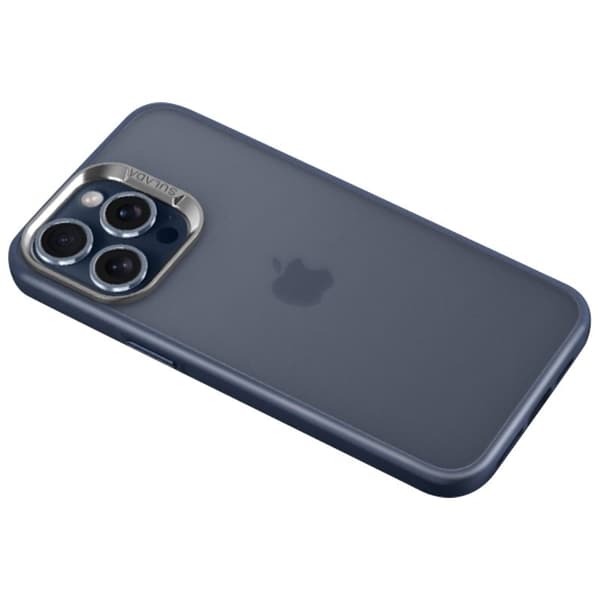 SULADA Mobilskal till iPhone 15 Pro Max PC+TPU Stöttålig Matt Blå