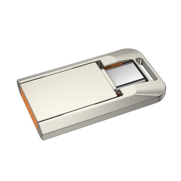 Hoco Pendrive 32GB USB-A USB-C UD17 USB 3.0 - Pärl Nickel Silver