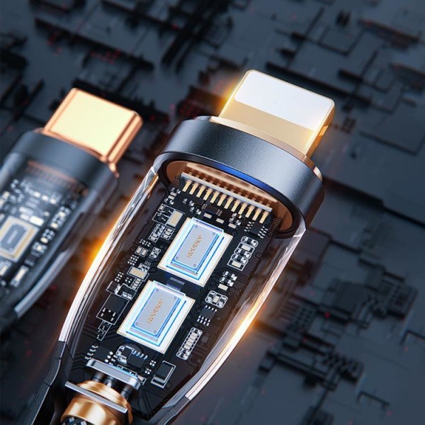 Joyroom Fast USB-C til Lightning 20W kabel 1,2m - Sort