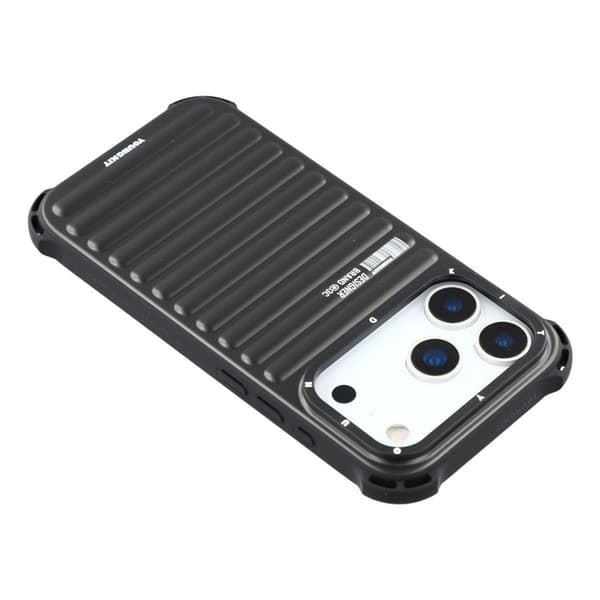 YOUNGKIT Mobilskal till iPhone 17 Pro MagSafe Suitcase Texture - Svart Svart