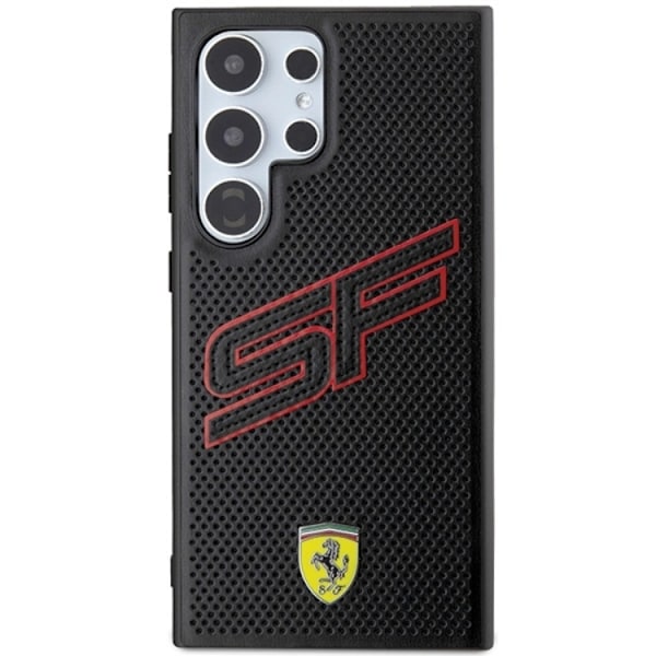 Ferrari Galaxy S24 Ultra Mobilskal Big SF Perforated - Svart