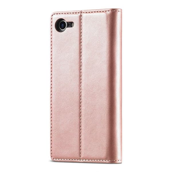 LC.IMEEKE Mobilskal till iPhone 7/8/SE (2020)/SE (2022) KonstLäder - Roséguld