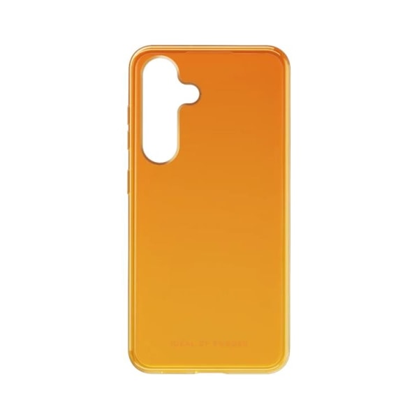 iDeal of Sweden Galaxy S24 Mobilskal Clear Case Mid - Orange Spr