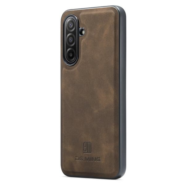 DG.MING Mobilskal till Samsung Galaxy A17 5G PU Läder Brun