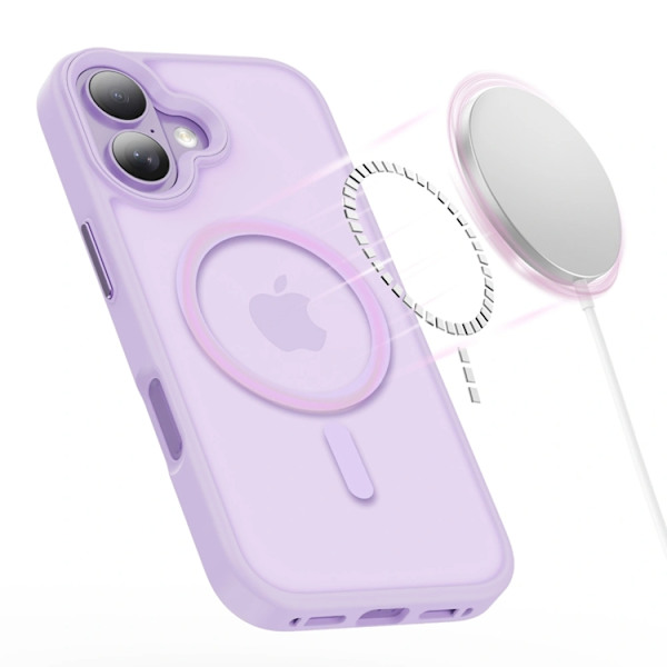 Tech-Protect Mobilskal till iPhone 17 Magsafe Magmat - Matte Lavender Lila