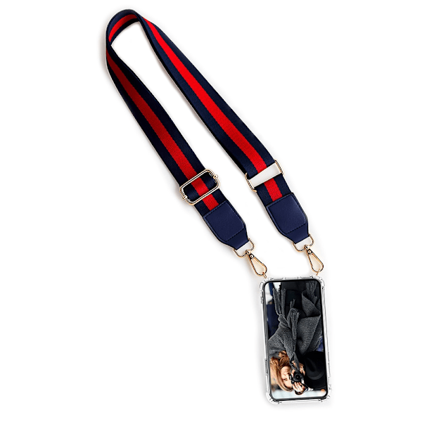 Boom Galaxy Note 20 mobilhalsband skal - Belt RedBlack Svart
