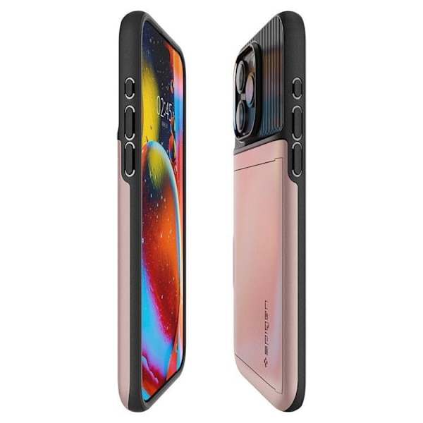 Spigen Mobilskal till iPhone 15 Pro Max Slim Armor CS - Rosa Rosa