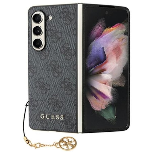 Guess Galaxy Z Fold 5 Mobilskal Charms Collection - Grå