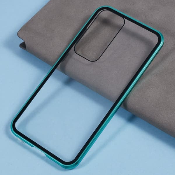 Mobilskal för Samsung Galaxy S26 Dubbel-Sidigt Härdat Glas - Grön