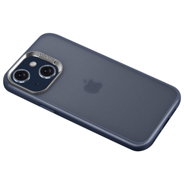 SULADA Mobilskal till iPhone 15 Plus PC+TPU Skin-touch - Blå