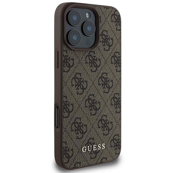 Guess Mobilskal till iPhone 16 Pro Max 6.9 MagSafe 4G Classic - Brun