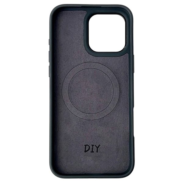Mobilskal till iPhone 16 Pro MagSafe Lens Kickstand E-Ink Customized NFC Svart