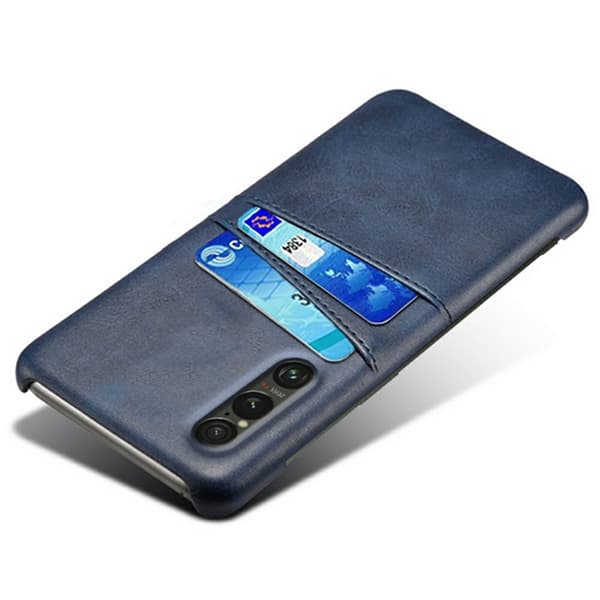 Mobilskal till Sony Xperia 1 VII med Dual Kortfack - Blå Blå