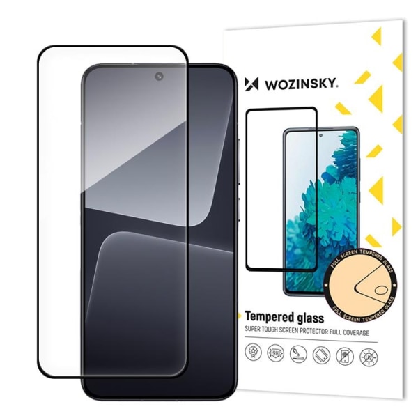 Wozinsky Xiaomi 14 Skærmbeskytter i hærdet glas - Sort