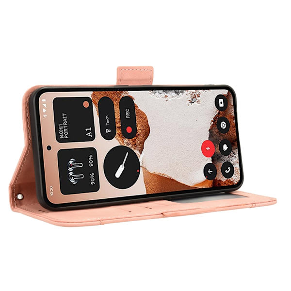 Nothing CMF Phone 2 Pro Plånboksfodral Magnetisk Closure - Rosa Rosa