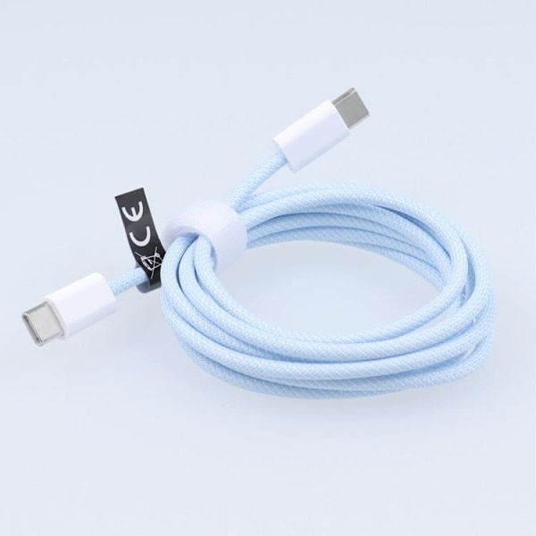 Typ-C to Typ-C Kabel PD 60W 3A C263 1.5 m - Bl Blå