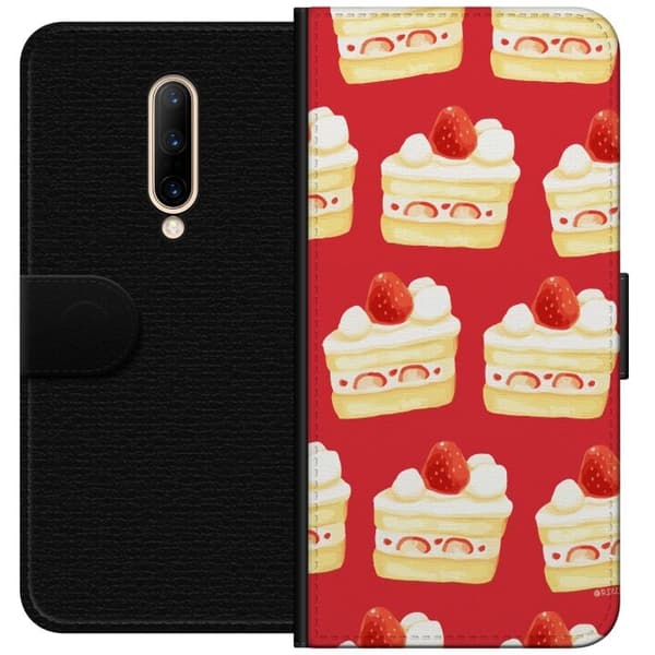 Plånboksfodral till OnePlus 7 Pro med Tårta