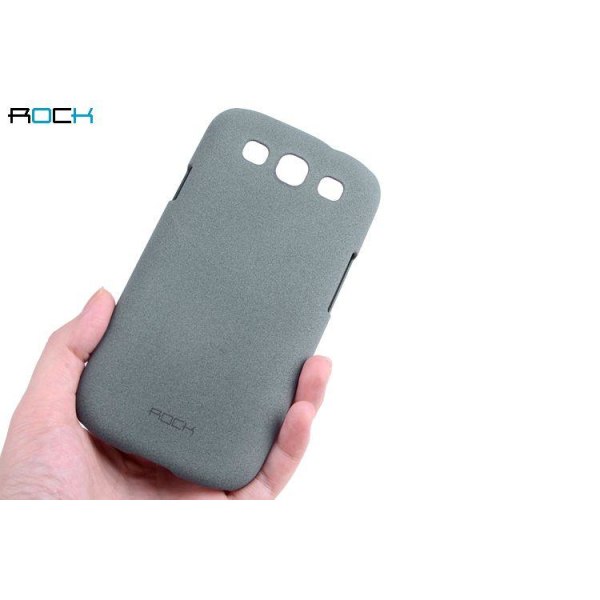 Rock Quicksand Cover til Samsung Galaxy S3 - I9300 (sort) Black