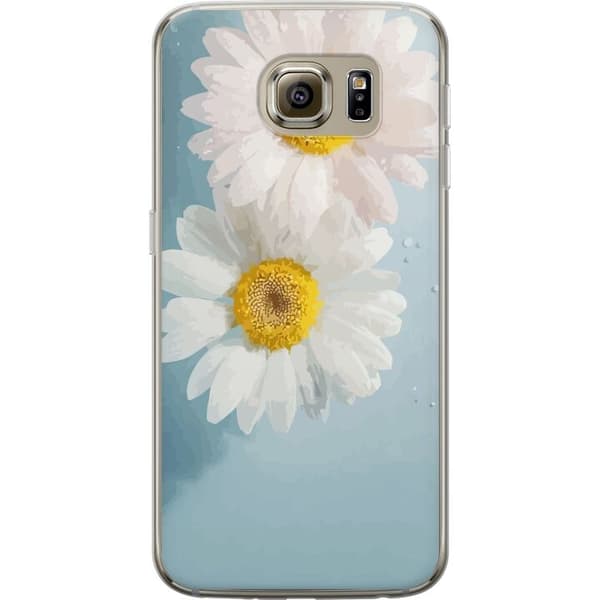 Taske til Samsung Galaxy S6 med sommerblomster