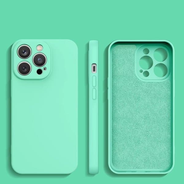 Mobilskal till Galaxy A14 5G/4G Silicone - Mintgrön Grön