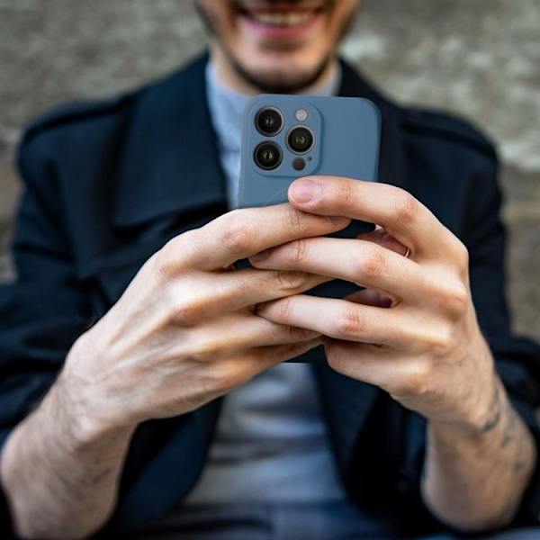 Telefontaske til iPhone 16 Pro Max MagSafe Silikone - Blå