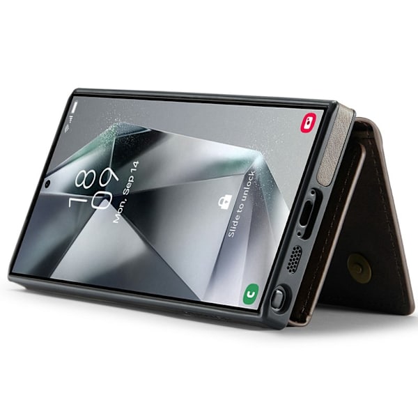 DG.Ming Plånboksfodral för Samsung Galaxy S26 Ultra RFID Blocking - Kaffe