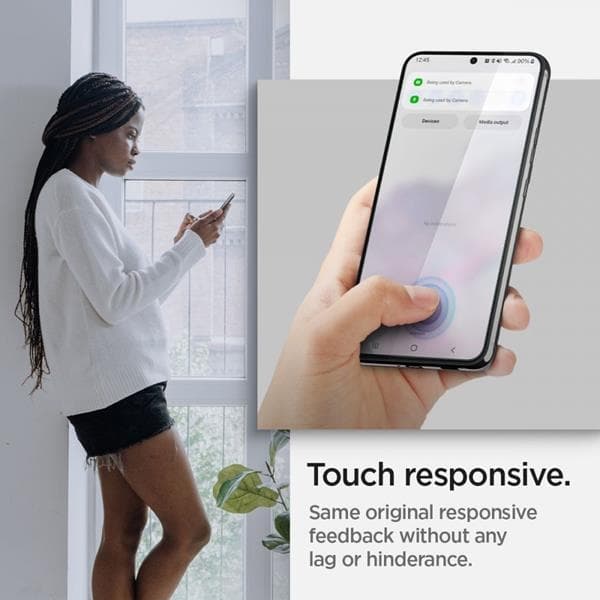 Spigen Neo Flex Skærmbeskyttelse 2-Pack Galaxy S22 Ultra Transparent