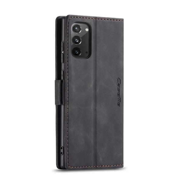CASEME 013 Plånboksfodral för Samsung Galaxy Note20 - Svart