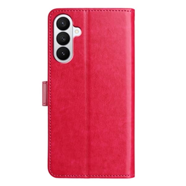 Samsung Galaxy S26 Pro Plånboksfodral Konstläder Folio Ställ - Rosa