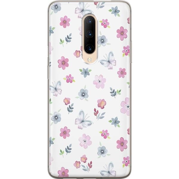 Mobilcover til OnePlus 7 Pro med Blomster og sommerfugle