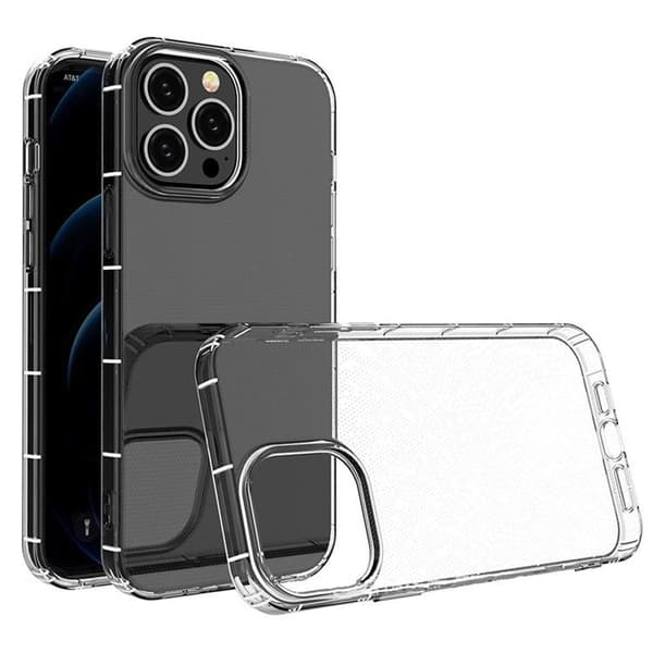 iPhone 14 Plus Skal Crystal Thin TPU - Clear Transparent