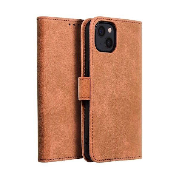 Forcell iPhone 7/8/SE (2020/2022) Plånboksfodral Tender - Brun