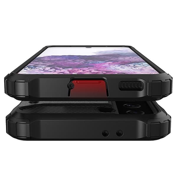 Galaxy S23 Skal Hybrid Armored - Blå Blå