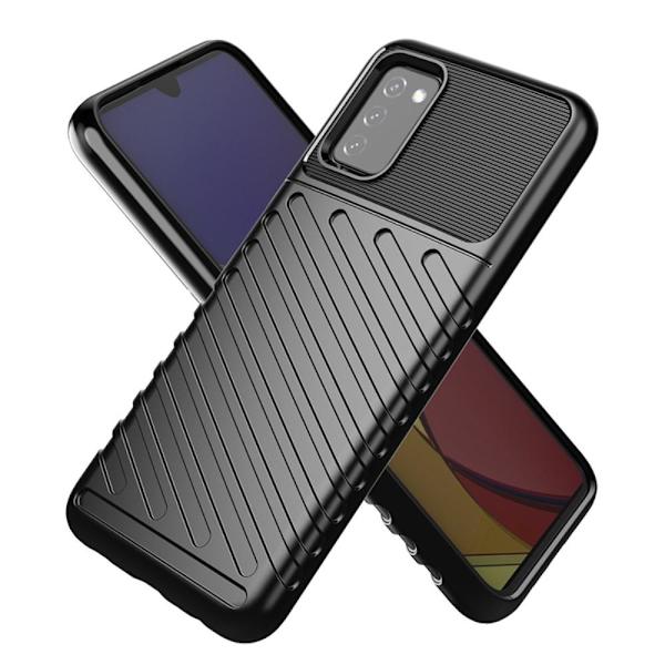 Thunder Twill Skal till Samsung Galaxy A03s - Svart Svart