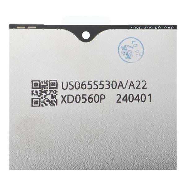 Galaxy A22 5G Skärm med LCD-display A226 OEM Utan Ram Black