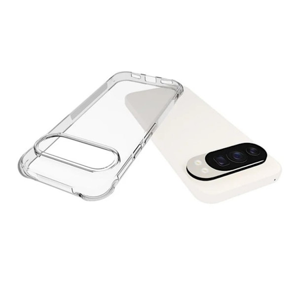 WANLONFENG Mobilskal till Google Pixel 10 Pro / Pixel 10 - Clear Transparent