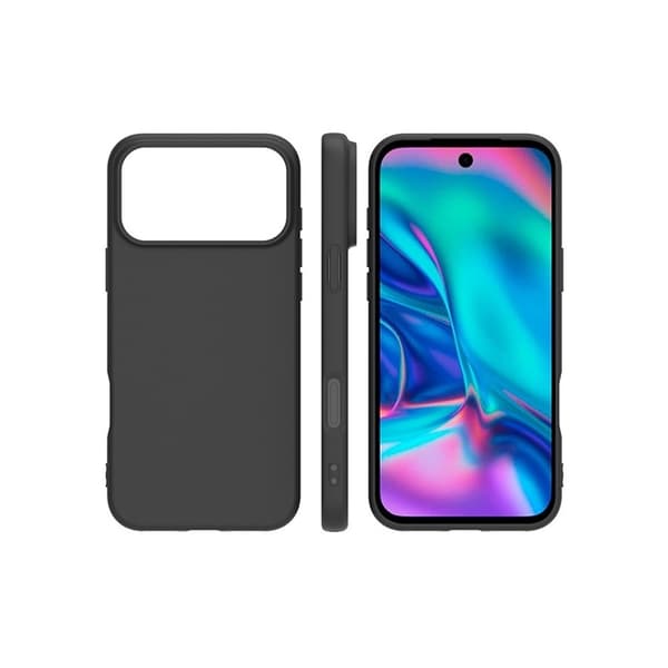 Mobilskal till iPhone 17 Pro Soft Matte - Svart Svart