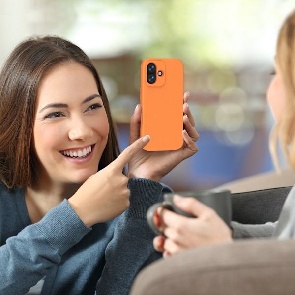 Mobilskal till iPhone 17 Shockproof EVA - Orange Orange
