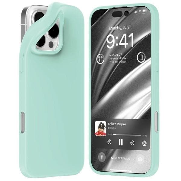 Mercury telefontaske til iPhone 16 Pro Max Soft - Mint Grön
