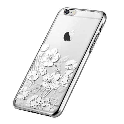 Devia cover med Swarovski-sten til iPhone 6 / 6S  - Sølv Silver