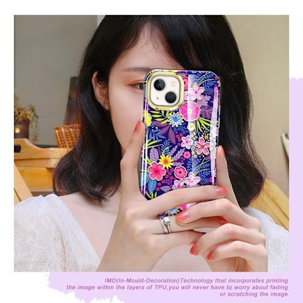iPhone 14 Plus Skal 360 Marble - Rosa