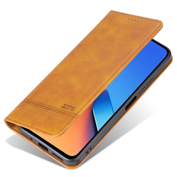 AZNS Xiaomi 14 Pro Plånboksfodral Magnetisk - Konstläder - Brun