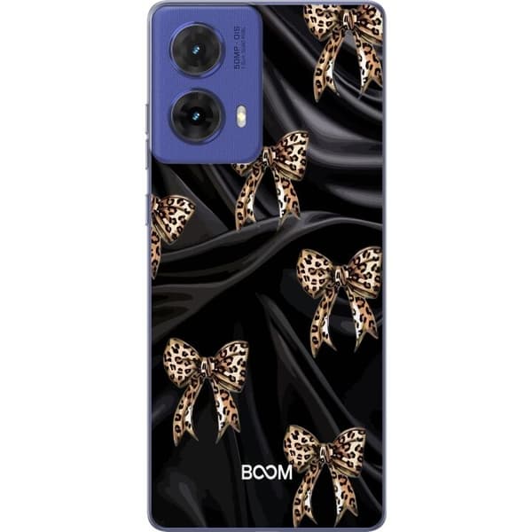 Mobilskal till Motorola Moto G85 med Leopard Bow